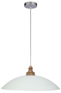 DAKO LAMPA WISZĄCA 40 1X60W E27 CHROM/DREWNO