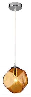 JEWEL LAMPA WISZĄCA 18 1X40W E14 KLOSZ ŻÓŁTY