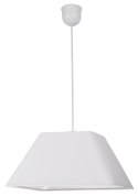 ROBIN LAMPA WISZĄCA 35 1X60W E27 BIAŁY PROMO (ABAŻUR 77-01719+LINKA 85-89369)