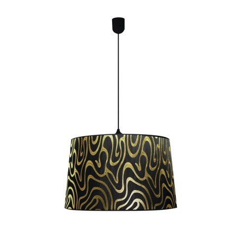 TIGER LAMPA WISZĄCA 40 1X60W E27 CZARNO-ZŁOTY