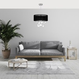 LEDA LAMPA WISZĄCA 1X60W E27 ABAŻUR CZARNY