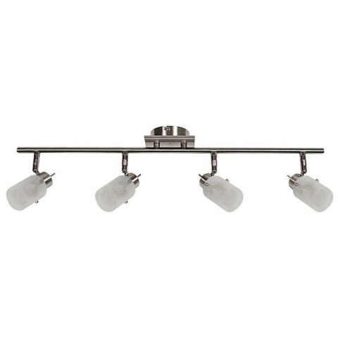 LAMPA FROZEN LISTWA 4X40W G9 NIKIEL MAT