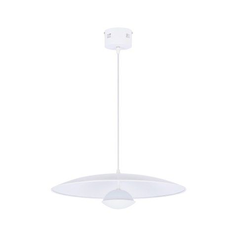 LAMPA WISZĄCA LUND 1 BIAŁY 115x48x48