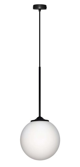 LAMPA WISZACA GLASGOW III 1 CZARNY 90x20x20