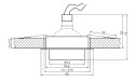 SC-02 SNS/AL MR16 SAT NIKIEL OPR. STROP. STAŁA ALUMINIUM