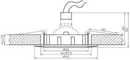 UO-03 G/PS MR16 ZŁOT./PER.SREB. OPR.HAL.RUCH ODLEW GREC.