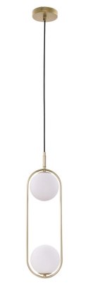 CORDEL LAMPA WISZĄCA 2X28W G9 MOSIĄDZ