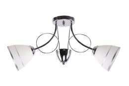 ELOTTE LAMPA SUFITOWA 2X40W E27 BIAŁY