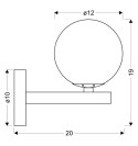 KAMA KINKIET 1X28W G9 MOSIĄDZ