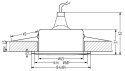 SH-13 OPRAWA STROPOWA HERNETYCZNA IP65