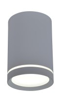 TUBA LAMPA SUFITOWA 1X15W GU10 6,8/10 SZARY