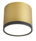 TUBA LAMPA SUFITOWA 9W LED 8,8/7,5 CZARNY+ZŁOTY MAT 4000K