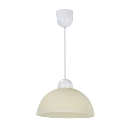 Vanilia lampa wisząca 18 1x60w e27 klosz kremowy