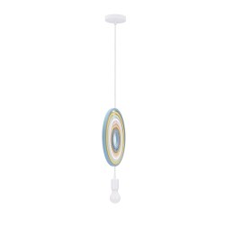 HOOPS 8 LAMPA WISZĄCA 1X20W E27 IQ KIDS MIX KOLOR