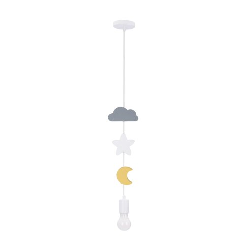 MOON SC LAMPA WISZĄCA 1X20W E27 IQ KIDS MIX KOLOR