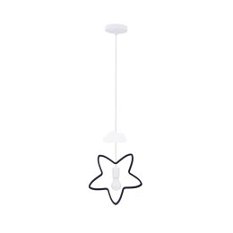 STAR C LAMPA WISZĄCA 1X20W E27 IQ KIDS CZARNY+BIAŁY