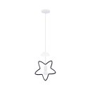 STAR C LAMPA WISZĄCA 1X20W E27 IQ KIDS CZARNY+BIAŁY