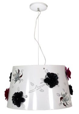 ROSA LAMPA WISZĄCA 1X60W E27 BIAŁA