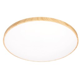 TENS lampa sufitowa plafon drew. 48W LED 3000/4000/6000K 59cm klosz biały, pilot