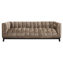 RICHMOND sofa BEAUDY brązowa - trudnopalna