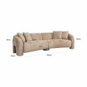 RICHMOND sofa MILANIA beżowa