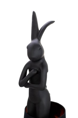 KARE lampa stołowa RABBIT 50 cm czarna / czarna