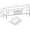 Szafka RTV MOVA 04 kaszmir